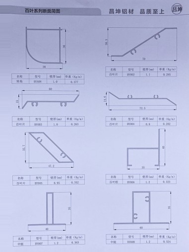 百叶系列